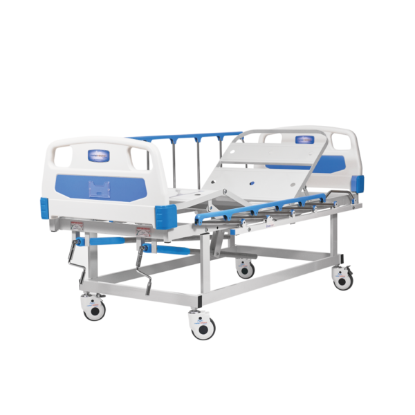42080 RAC Cama Ortopédica TP Con Ruedas y Barandas De Acero Inoxidable